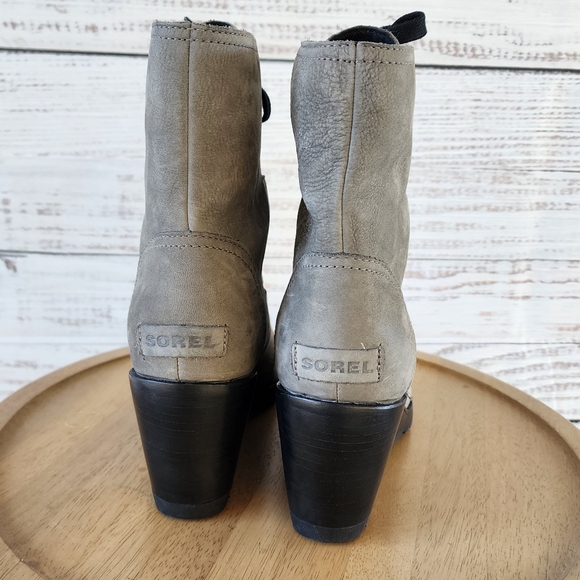 Sorel Sleep after hour wedge lace up boots - Picture 7 of 12